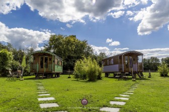 Les roulottes de la Brauderie, Chambre d'hôtes dans le Maine-et-Loire